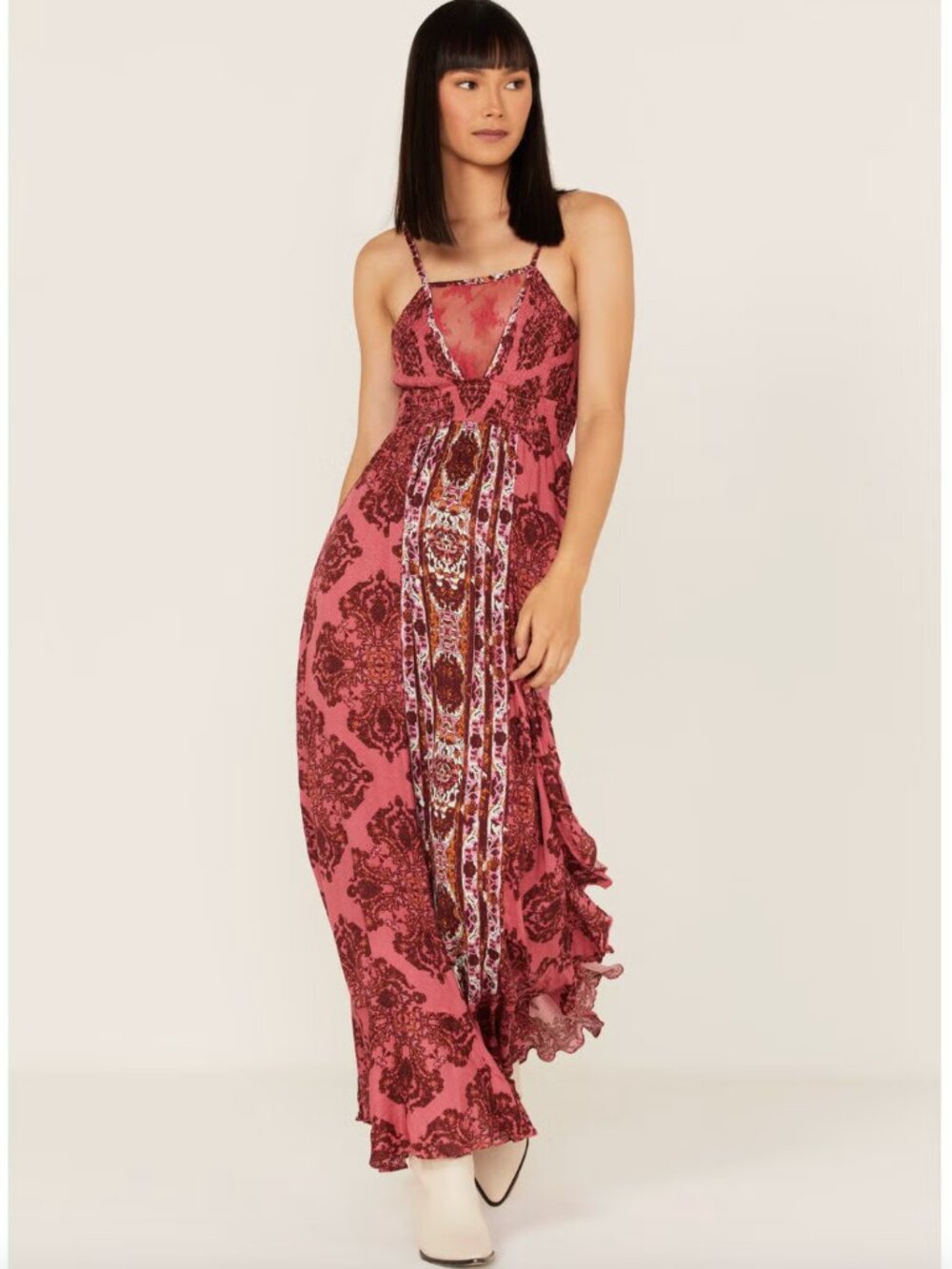 FREE PEOPLE That Moment Slip Maxi Dress Size Medium